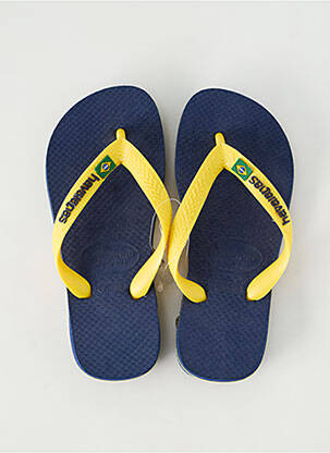 Tongs jaune HAVAIANAS pour garçon