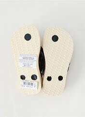 Tongs noir HAVAIANAS pour garçon seconde vue