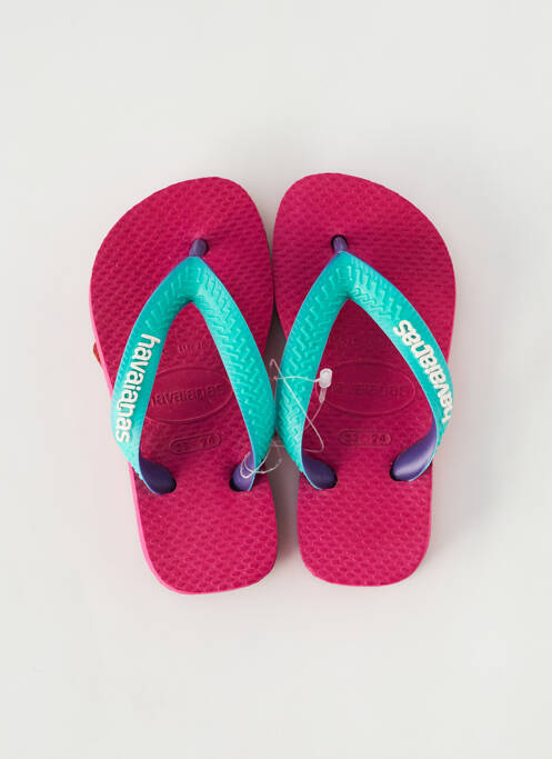 Tongs rose HAVAIANAS pour fille