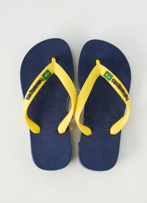 Tongs jaune HAVAIANAS pour garçon
