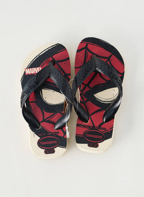 Tongs noir HAVAIANAS pour garçon