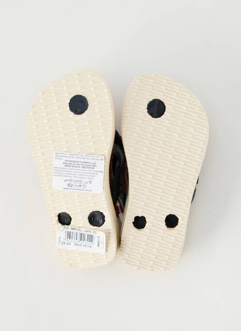 Tongs noir HAVAIANAS pour garçon