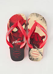 Tongs rouge HAVAIANAS pour garçon seconde vue