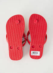 Tongs rouge HAVAIANAS pour garçon seconde vue