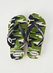 Tongs vert HAVAIANAS pour garçon seconde vue