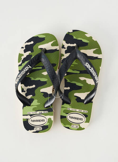 Tongs vert HAVAIANAS pour garçon