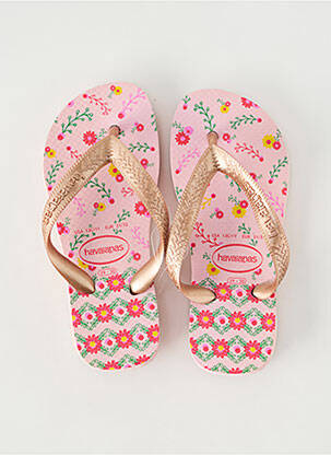 Tongs rose HAVAIANAS pour fille