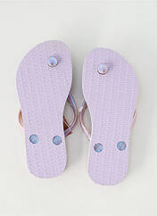 Tongs violet HAVAIANAS pour fille seconde vue
