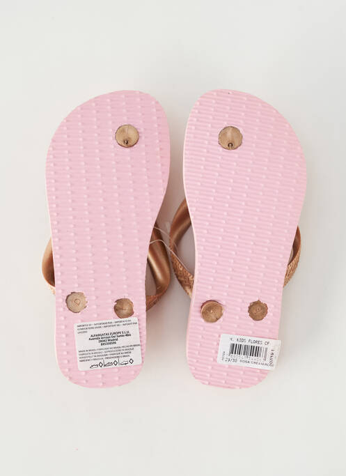 Tongs rose HAVAIANAS pour fille