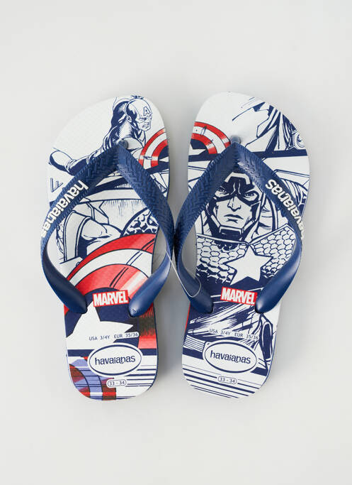 Tongs bleu HAVAIANAS pour garçon