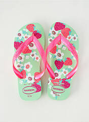 Tongs rose HAVAIANAS pour femme seconde vue