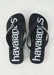 Tongs noir HAVAIANAS pour homme seconde vue