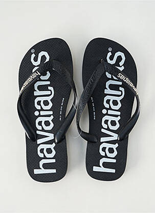Tongs noir HAVAIANAS pour homme