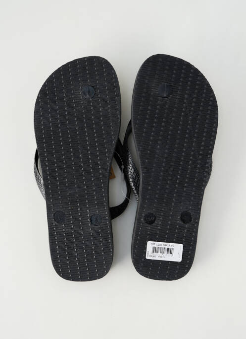 Tongs bout ouvert bout ouvert noir HAVAIANAS homme