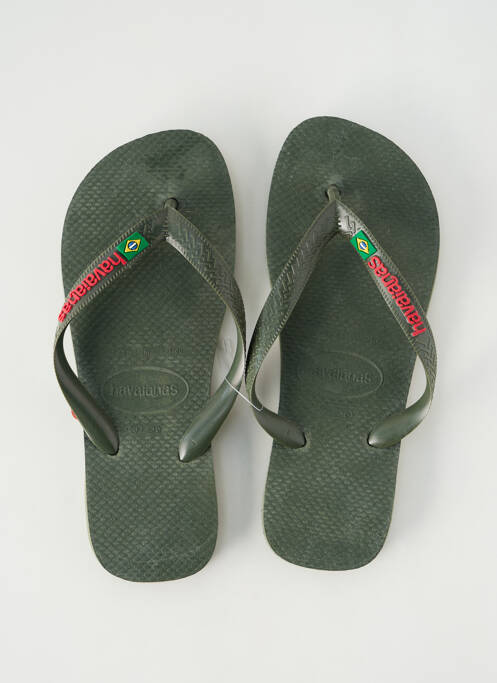 Tongs vert HAVAIANAS pour homme