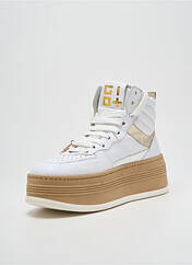 Baskets blanc GIO+ pour femme seconde vue