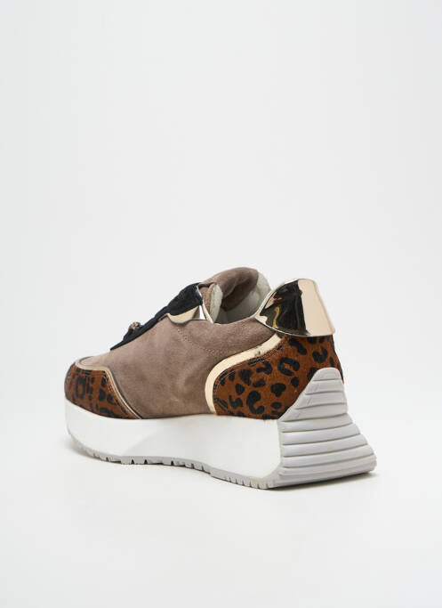 Baskets marron GIO+ pour femme