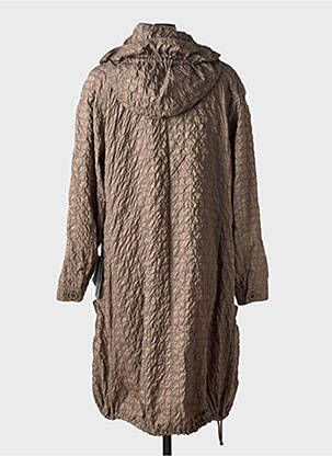 Imperméable manches longues sans capuche vert CREENSTONE femme