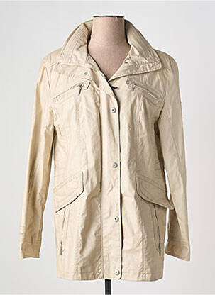 Imperméable finition intérieure doublure satiné sans capuche beige BARBARA LEBEK femme