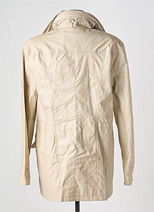 Imperméable manches longues sans capuche beige BARBARA LEBEK femme