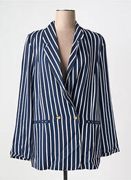 Blazer poches bleu CAROLINE BISS femme