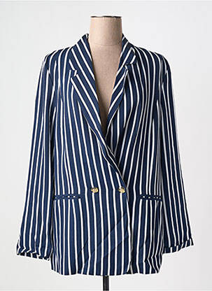 Blazer poches bleu CAROLINE BISS femme