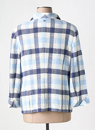 Blazer col châle bleu BASLER femme