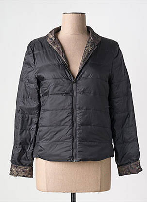 Doudoune poches sans capuche noir IKKS femme