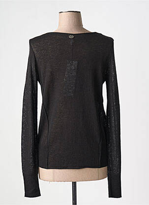 Gilet manches longues stretch noir ET COMPAGNIE femme