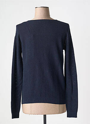 Gilet manches longues stretch bleu IKKS femme