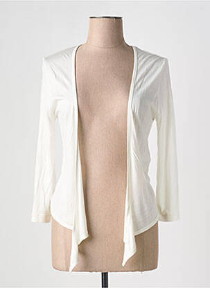 Boléro coupe cintrée beige EVA KAYAN femme