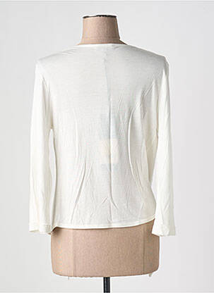 Boléro coupe cintrée beige EVA KAYAN femme