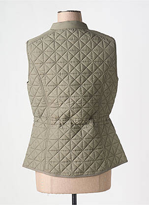 Doudoune poches sans capuche vert OLSEN femme