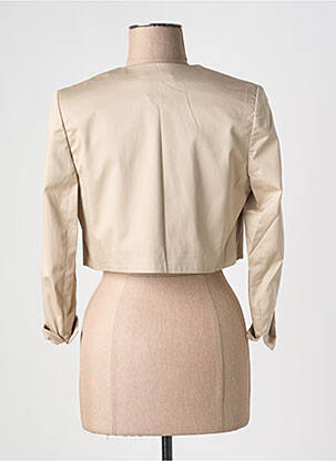 Boléro col rond marron DANIEL HECHTER femme