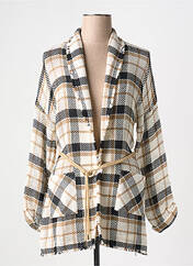 Gilet manches longues beige CAROLINE BISS pour femme seconde vue