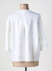 Gilet manches longues blanc CINZIA CALDI pour femme seconde vue