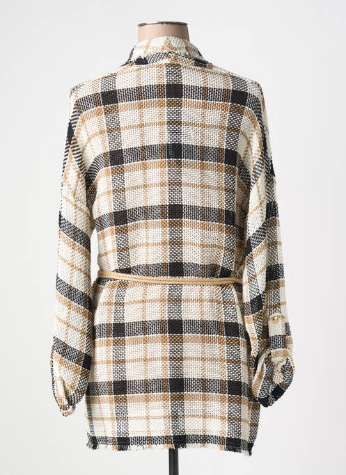 Gilet manches longues beige CAROLINE BISS pour femme