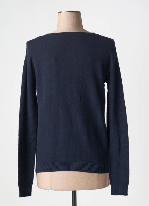 Gilet manches longues bleu IKKS femme