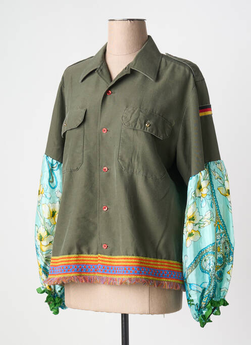 Veste casual vert MÊME ROAD pour femme