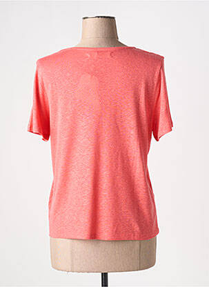 T-shirt coupe droite manches courtes orange NICE THINGS femme