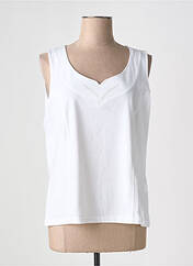 Débardeur blanc PAUPORTÉ pour femme seconde vue