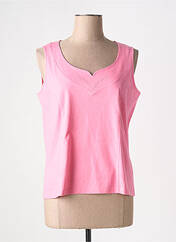 Débardeur rose PAUPORTÉ pour femme seconde vue