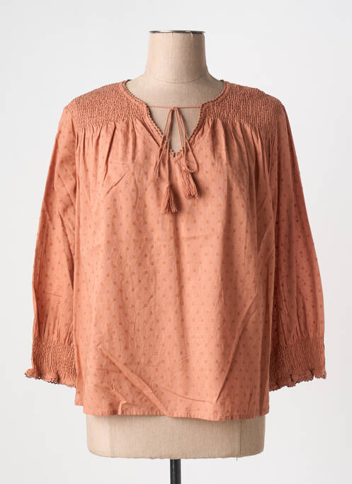 Blouse orange DEVERNOIS pour femme