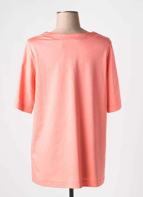 Blouse orange ELENA MIRO pour femme