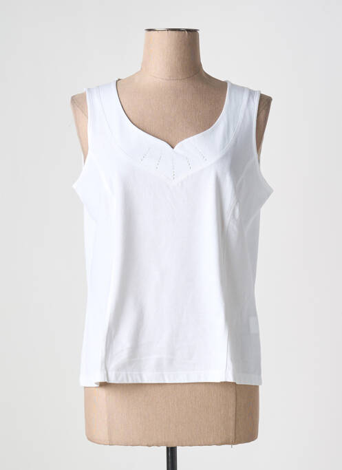 Débardeur blanc PAUPORTÉ pour femme