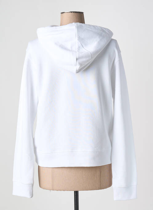 Sweat-shirt à capuche blanc TOMMY HILFIGER pour femme