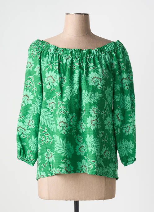 Top vert NICE THINGS pour femme