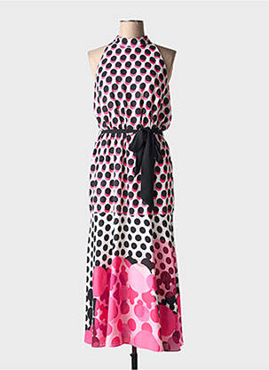 Robe longue sans manche sans manche noir JOSEPH RIBKOFF femme