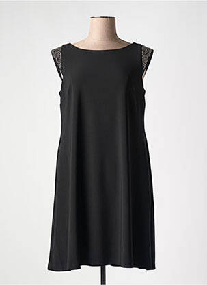 Robe courte manches courtes manches courtes noir JOSEPH RIBKOFF femme