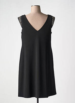Robe courte manches courtes manches courtes noir JOSEPH RIBKOFF femme